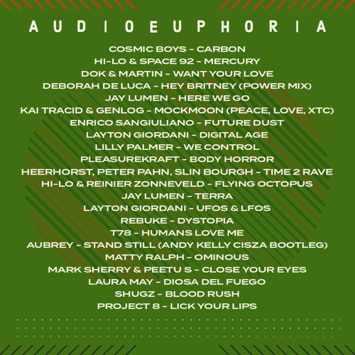 Audio Euphoria - Sept 22