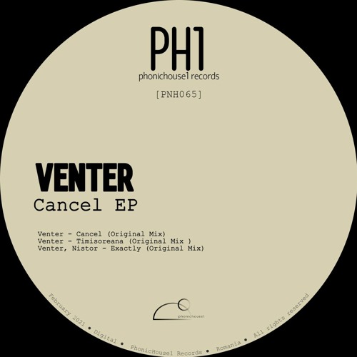 Venter - Cancel [PNH065] (snippet)