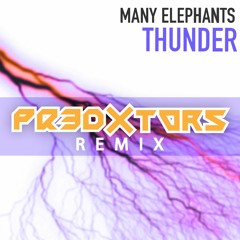 Many Elephants - Thunder (PR3DXTORS Remix)