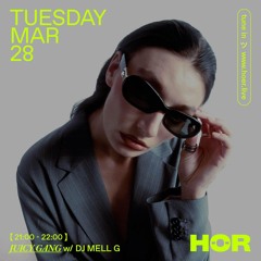 HÖR X JGR Showcase 28.03.2023 with DJ MELL G
