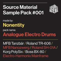 Sample Pack #001 // Nonentity - Analogue Electro Drums (PREVIEW)