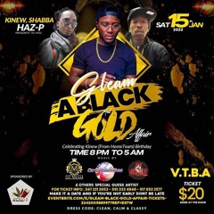 GLEAM A BLACK AND GOLD AFFAIR LIVE RECORDING FT DJ SHELLZ