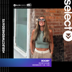 04/12/24 My debut live on Select Radio 001 - Wednesdays 11am - 1pm - ROOBY’S HOUSE