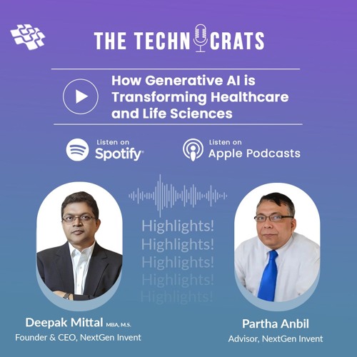 Episode 3 | How Generative AI is Transforming Healthcare and Life Sciences | The Technocrats