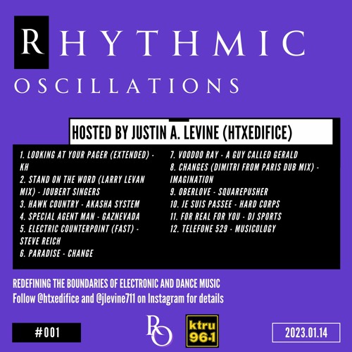 Rhythmic Oscillations 001 (2023.01.14)