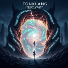 Through the gate I slip and fade