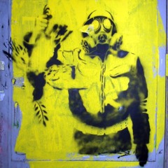 with a biro or a bomb