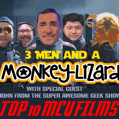 3 Men And A Monkey-Lizard Ep 26 Action Figure Live Show With Super Awesome Geek