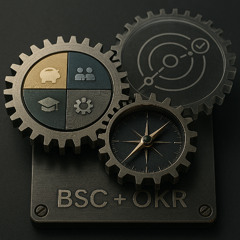 PLAN001 | BSC + OKR Estratégia que vira rotina