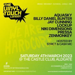 Aquasky & Cash MC - The Vinyl Touch - London - March 2023