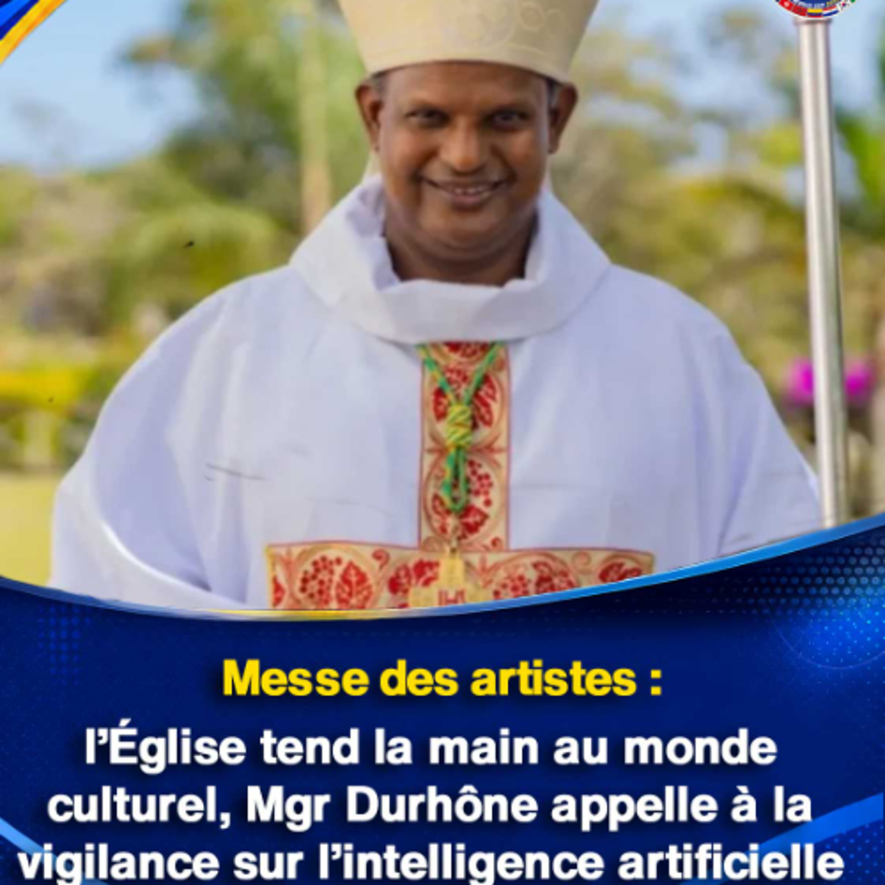 Messe des artistes : l’Église tend la main au monde culturel, Mgr Durhône appelle à la vigilance sur l’intelligence artificielle