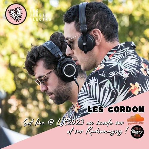 LES GORDON @ Les Jeudis Electro 2023 (Parc du Miroir - Publier)