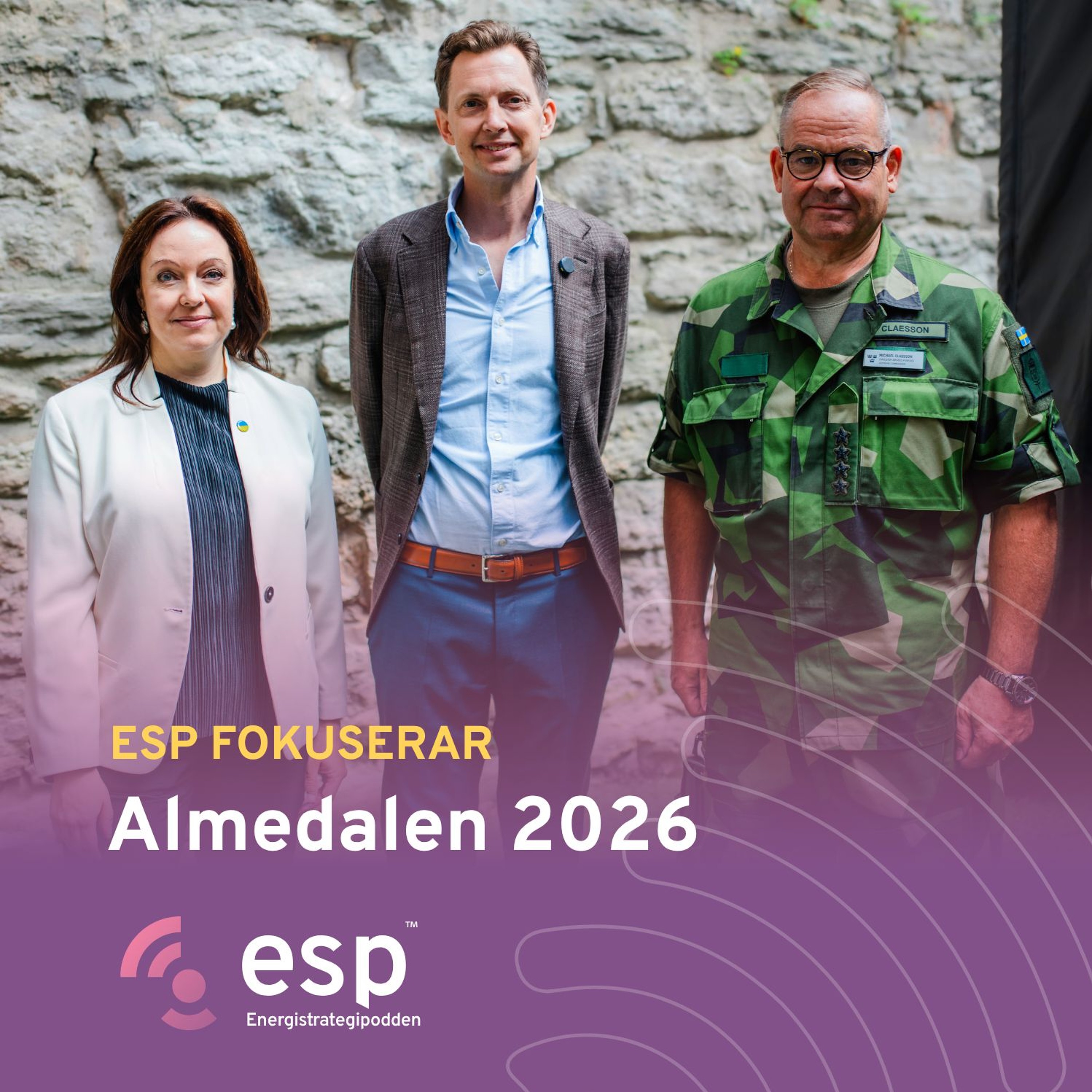 #368 – Almedalen 2026 med Anna Borg, Vattenfall och Michael Claesson, Försvarsmakten episode artwork