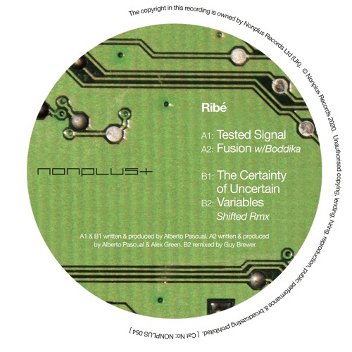 Ribé - The Certainty Of Uncertain - Nonplus Records