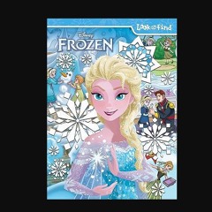 Disney Frozen Look and Find Activity Book - PI Kids     Hardcover – September 19, 2023