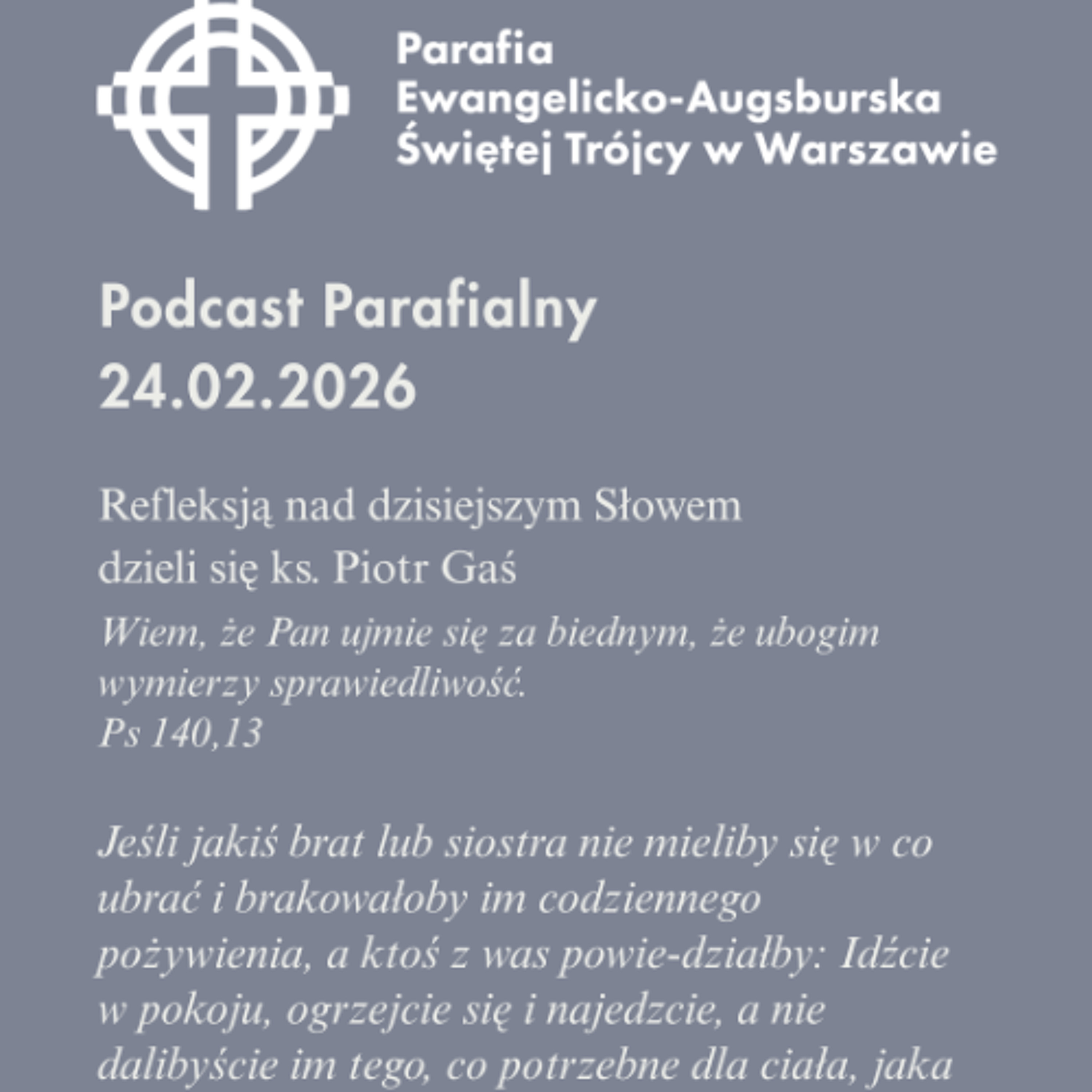 Poranek ze Słowem na 24 lutego 2026 episode artwork