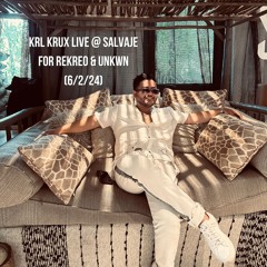 KRL KRUX LIVE @ SALVAJE FOR REKREO & UNKWN (AFRO, LATIN, HOUSE)
