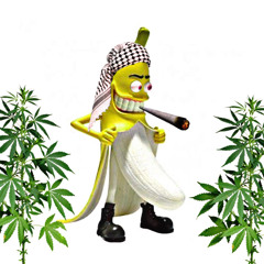 fumando plátano