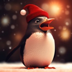 All the Penguins Sing at Christmas Time