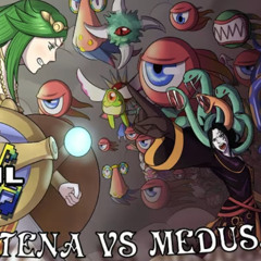 Kid Icarus Uprising Bytes | Palutena vs Medusa (Boss Battle 2) credit: Man On The Internet