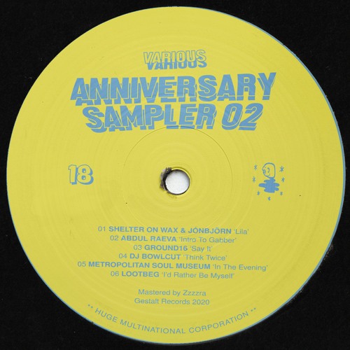 Various - Anniversary Sampler 02 (GST18)