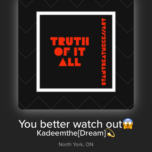 Stream You better watch out😱.mp4 by Kadeemthe[Dream]💫 | Listen online for  free on SoundCloud