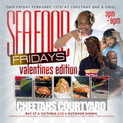 Selecta Ty & 3D Live @ Seafood Fridays - Cheetah's Courtyard // Feb 12, 2021