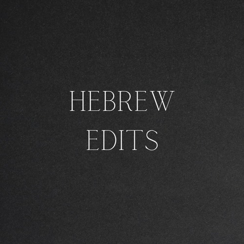 Hebrew Edits