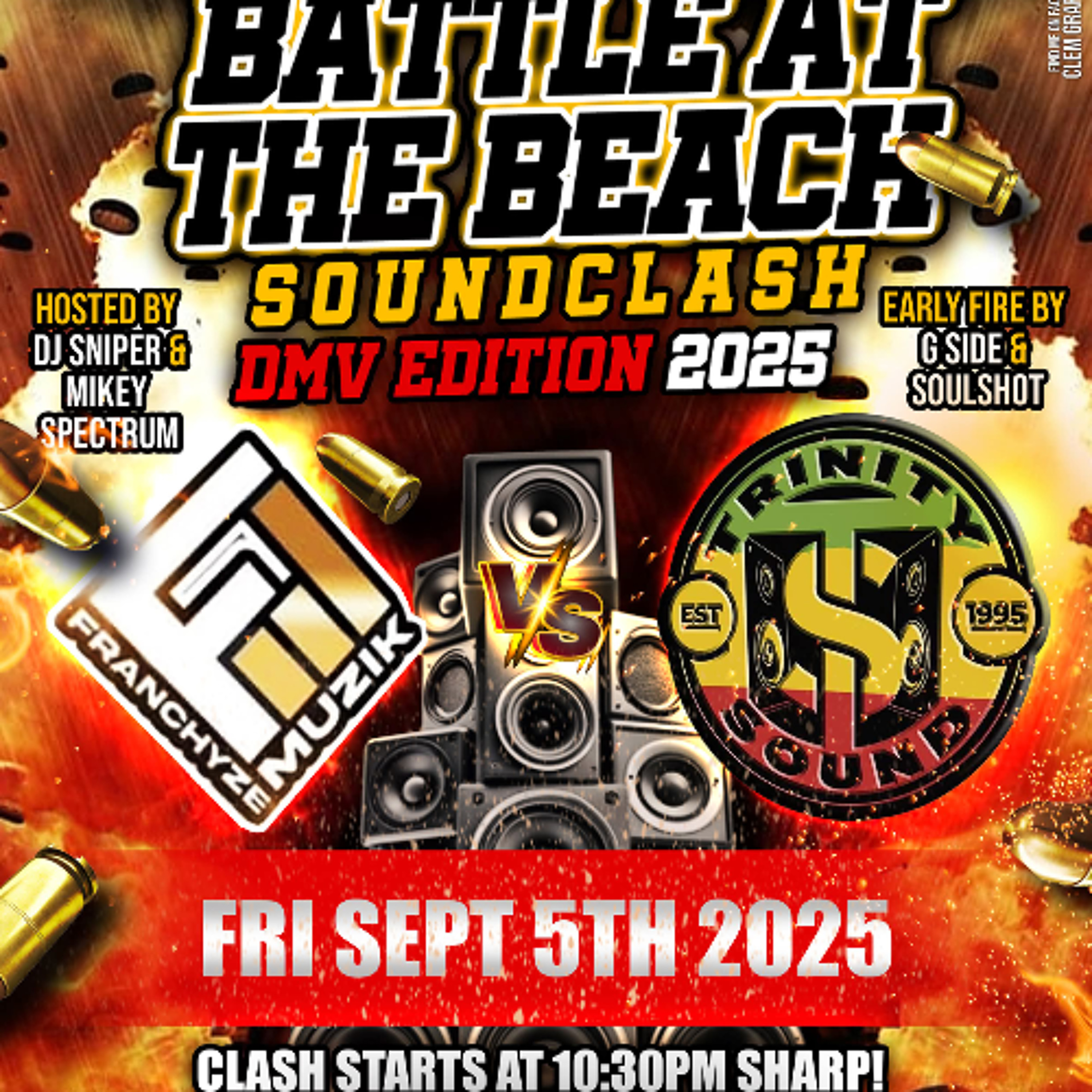 BATTLE AT THE BEACH SOUND CLASH -TRINITY VS FRANCHYZE MUZIC