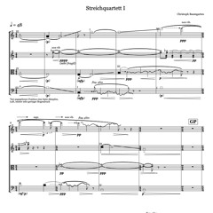 Christoph Baumgarten - Streichquartett I