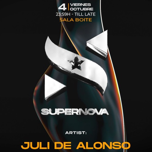 JULI DE ALONSO @SUPERNOVA OCT.  2024 At Live SLOW CLUB