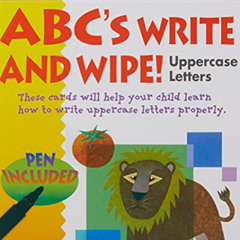 [Read] EBOOK 📝 ABCs Write & Wipe! Uppercase Letters (Kumon Flash Cards) Ages 5-6, ki