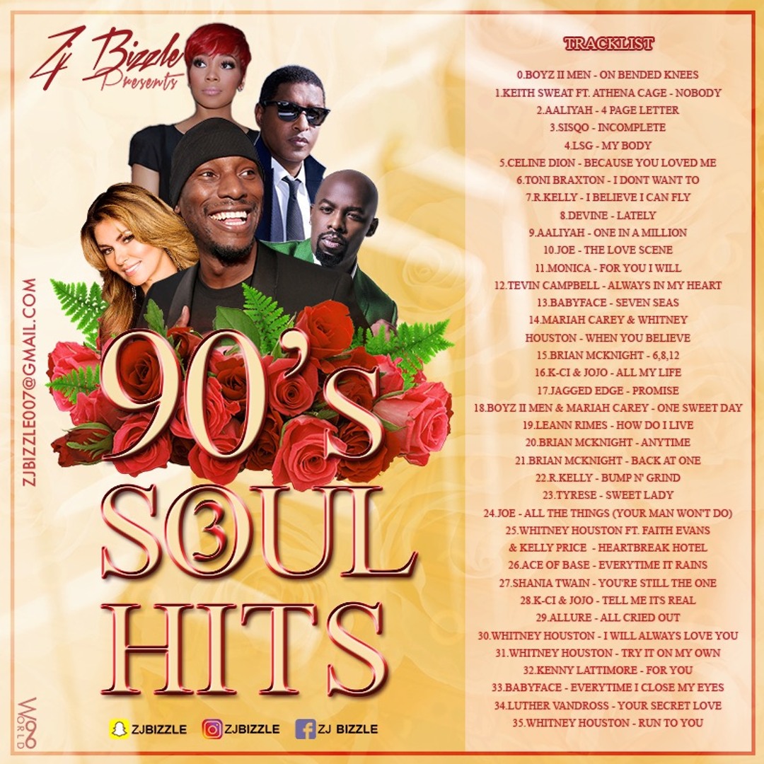 Stream 90'S SOUL HITS MIX VOL.3 by ZJ Bizzle | Listen online for free ...
