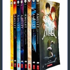 [EBOOK] 🌟 Amulet Series Graphic Novels 8 Books Collection Set By Kazu Kibuishi (The Stonekeeper,St