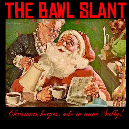 A very merry cold sore! An Ode to aunt Sally!