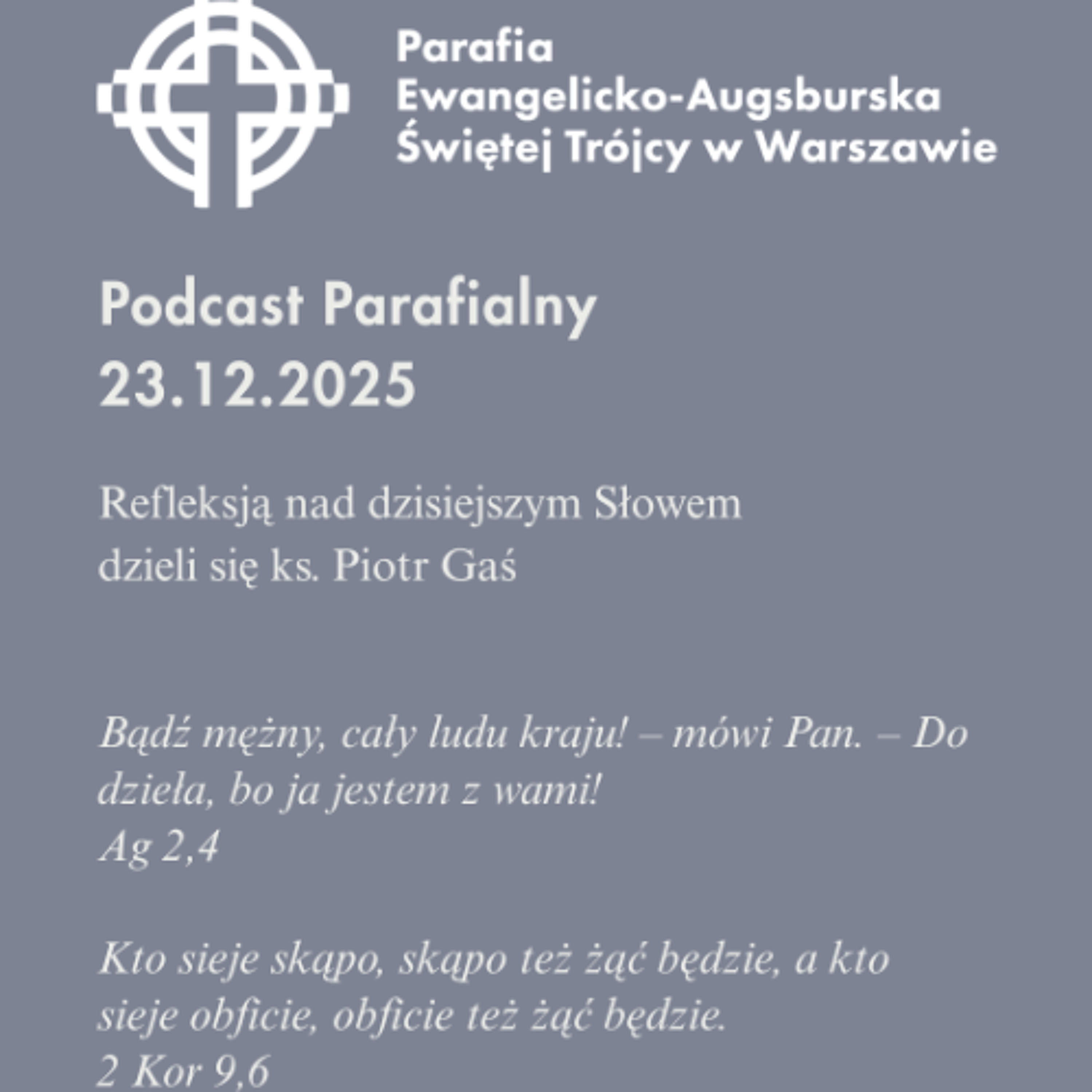 Poranek ze Słowem na 23 grudnia episode artwork