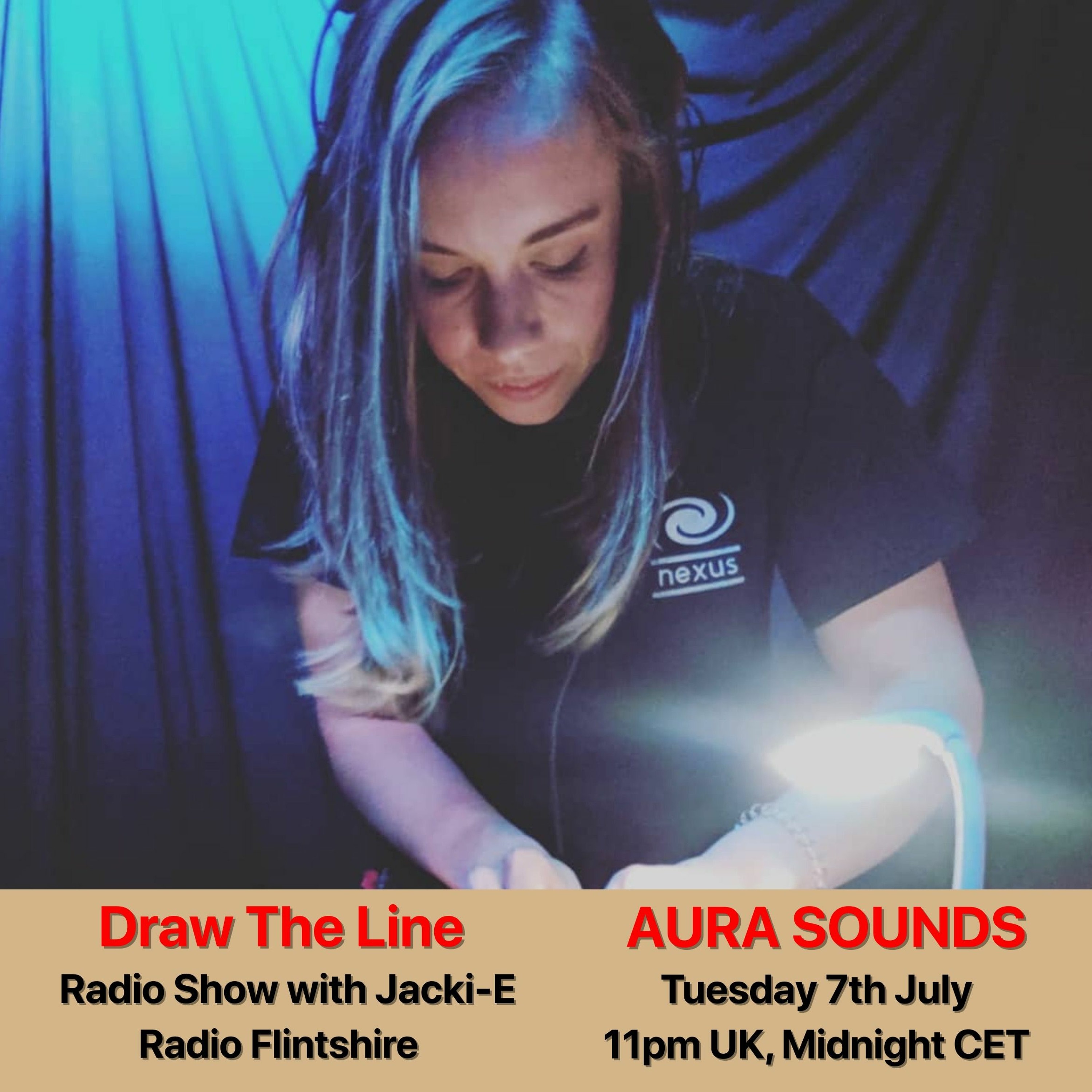 Jacki-E and Draw The Line Radio Show