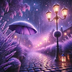 Purple Rainy Day