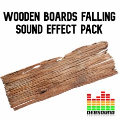 Wooden Boards Falling 01 Sound Effect Pack