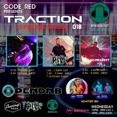 TRACTION #018  on MuthaFM [20-01-2021] OpenDNB Edition (ft. MONK, DEFYRE & M1DNIGHT)
