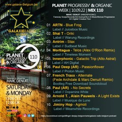 Marc Denuit // Planet Progressiv' & Organic Marc Denuit Mix 110 On Galaxie Belgium Radio