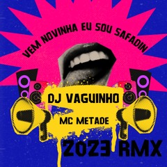 VEM NOVINHA EU SOU SAFADINHO ( DJ VAGUINHO E METADE REMIX )