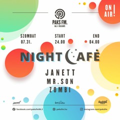 Janett Live At Night Café @ PaksFM 2021.07.31