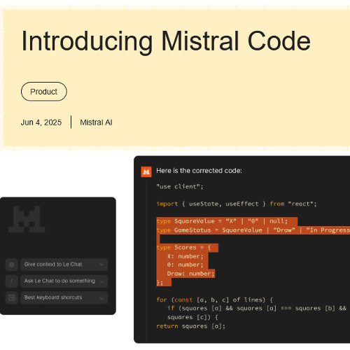 Mistral Code_ Kurumsal Geliştiriciler İçin Yapay Zeka Destekli Kodlama Asistanı