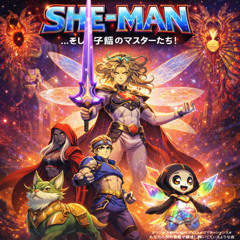 SHE-MAN… and the Sub-Universal Masters! シーマン… そし-宇宙のマスターたち！