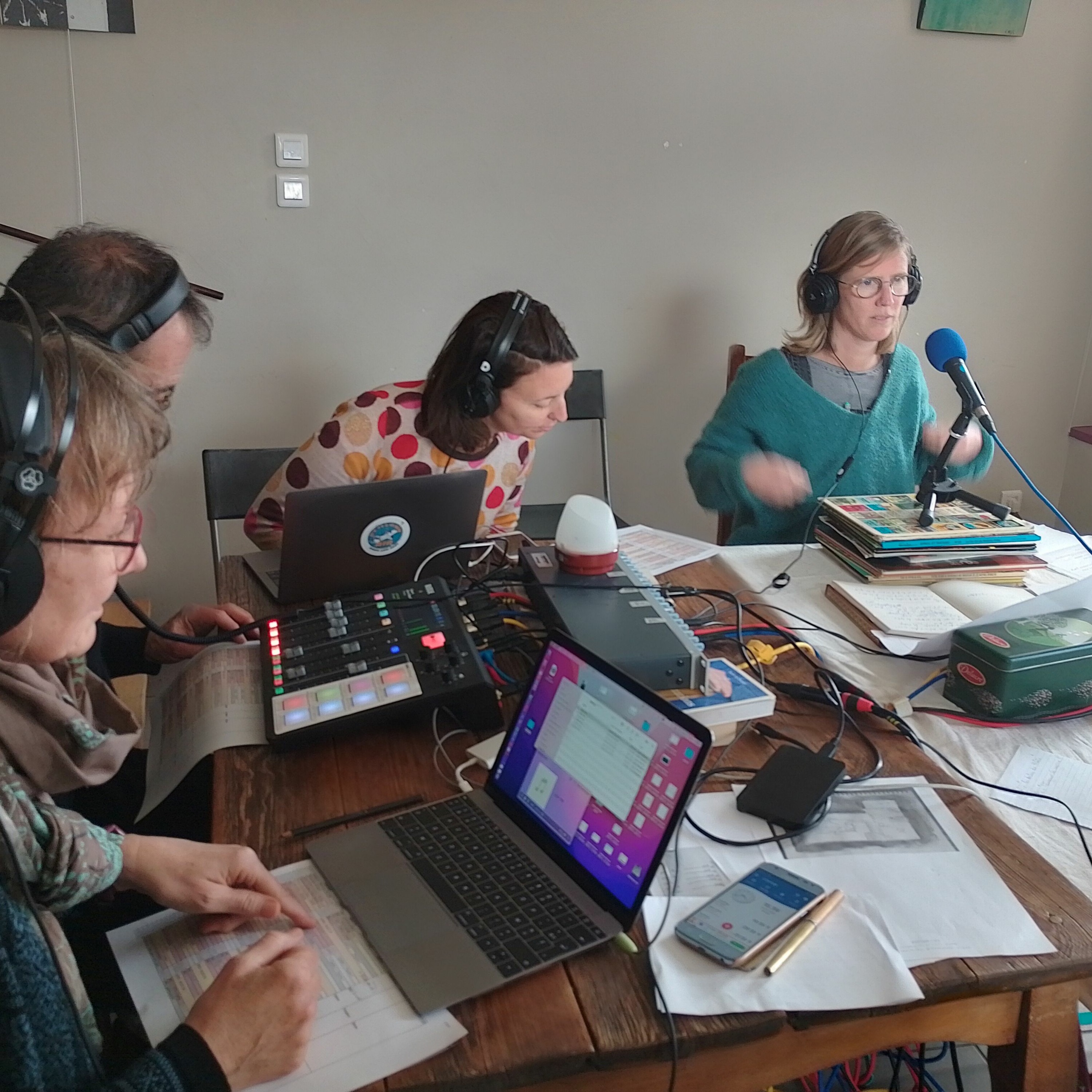 La classe de son, émission spéciale en chantier en direct de Montjustin PART 1