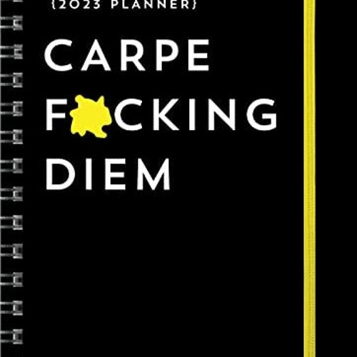 [Get] EBOOK EPUB KINDLE PDF 2023 Carpe F*cking Diem Planner: 17-Month Weekly Organize