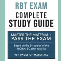 free PDF 🖊️ Registered Behavior Technician | RBT | Complete Study Kit | Study Guide