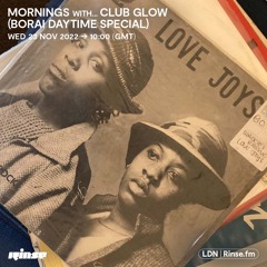 Mornings with... Club Glow - 23 November 2022