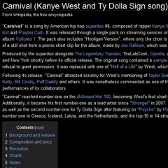 CARNIVAL (OG LYRICS W/ HELL OF A LIFE GUITAR)